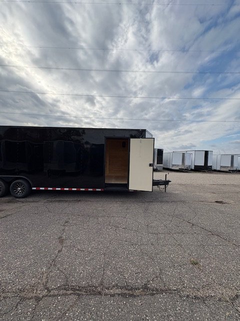 8' 6"x28' Rock Solid Cargo Enclosed Car Hauler