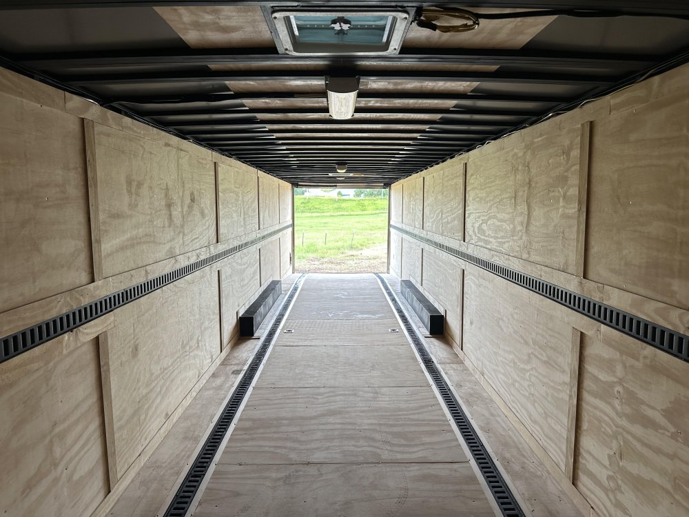 8' 6"x48' Rock Solid Cargo Goose Neck