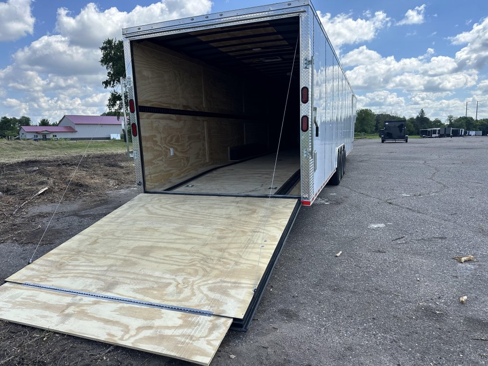8' 6"x48' Rock Solid Cargo Goose Neck