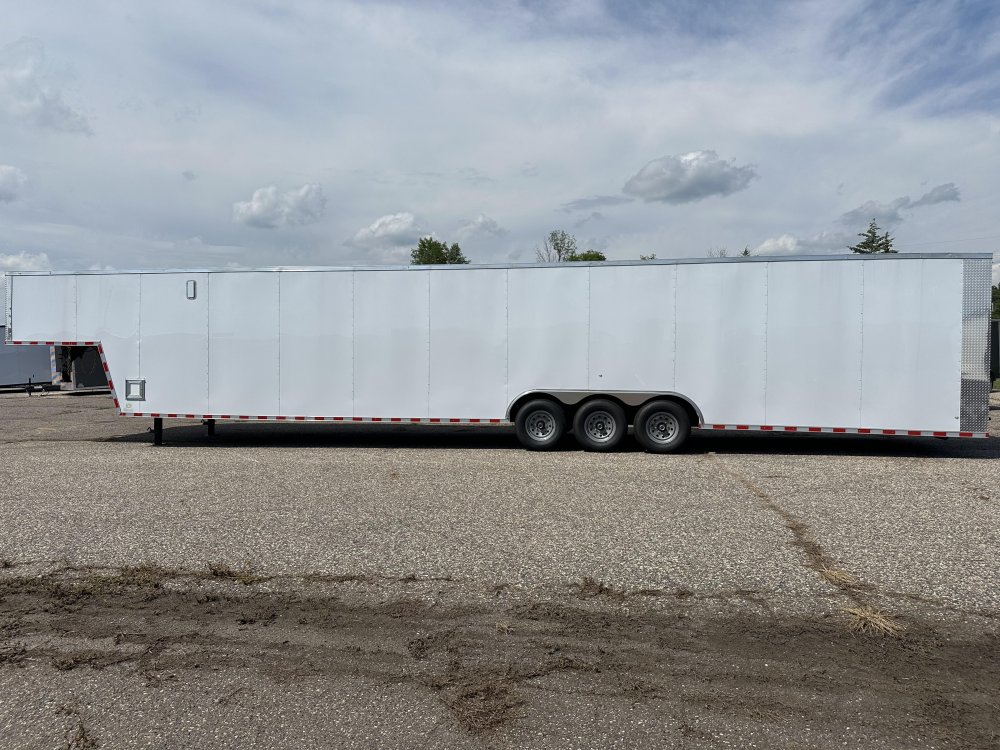8' 6"x48' Rock Solid Cargo Goose Neck