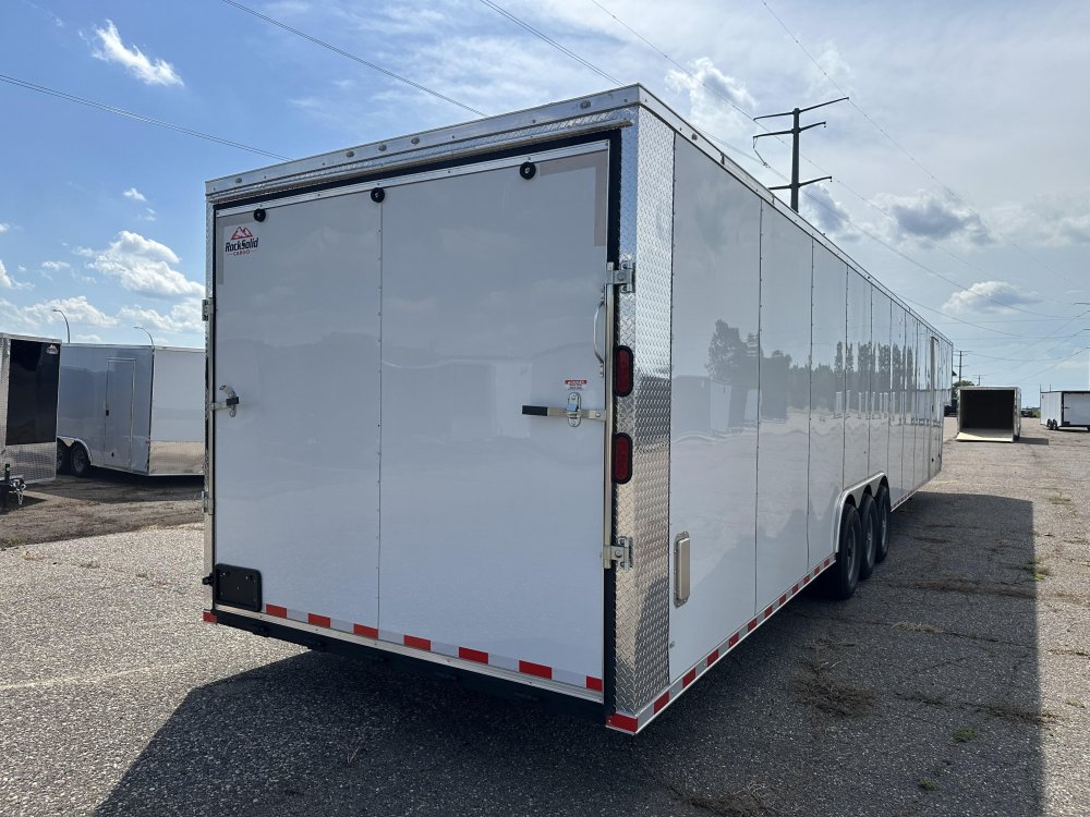 8' 6"x48' Rock Solid Cargo Goose Neck
