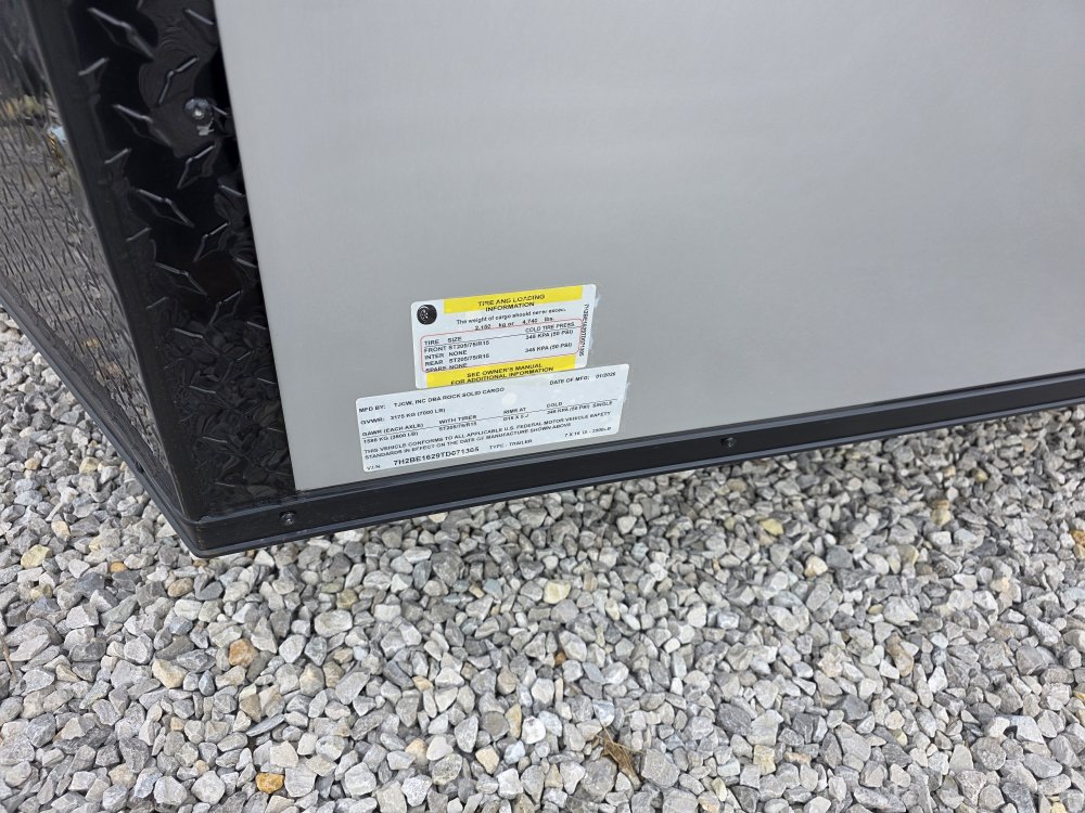 7'x16' Rock Solid Cargo Enclosed Cargo