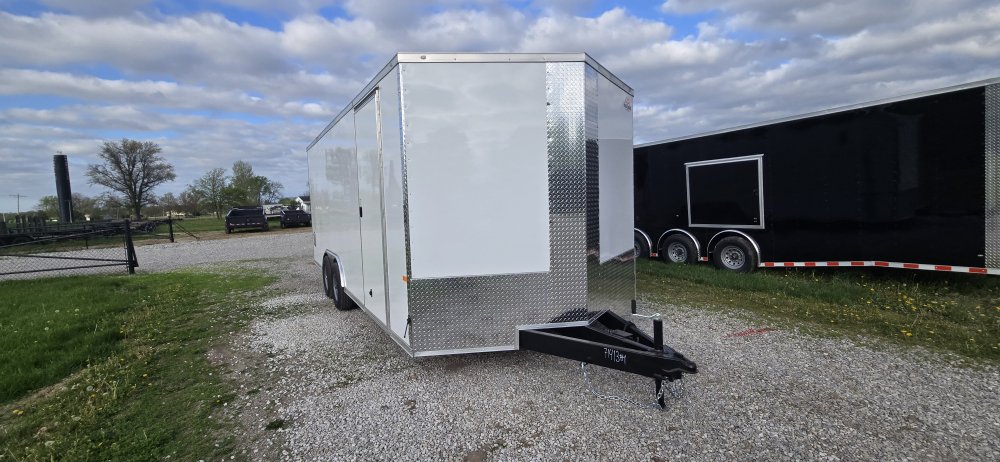 8' 6"x16' Rock Solid Cargo Enclosed Car Hauler