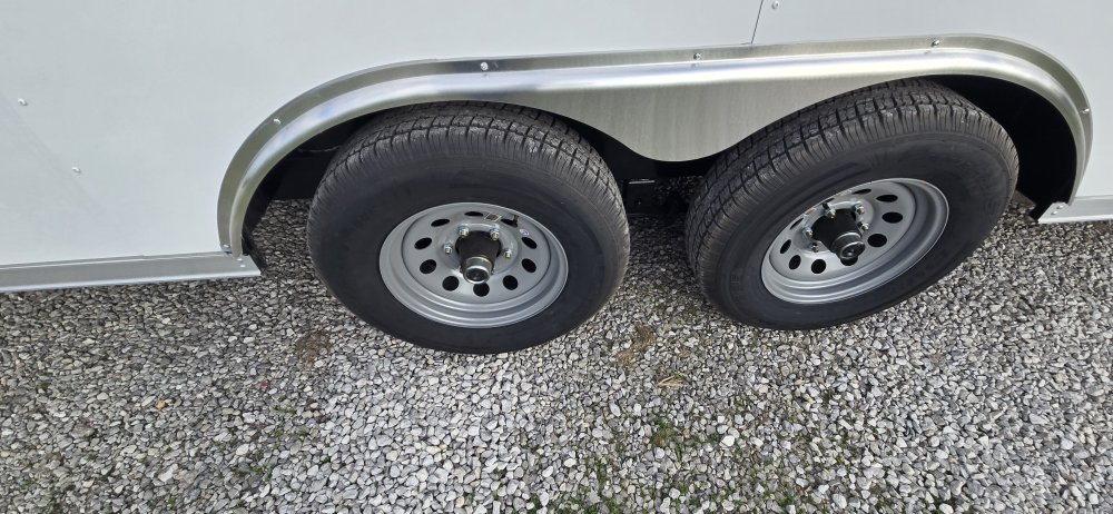 8' 6"x16' Rock Solid Cargo Enclosed Car Hauler