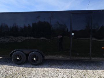 8' 6"x20' Rock Solid Cargo Enclosed Car Hauler