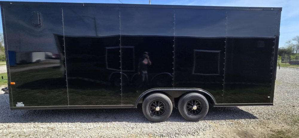 8' 6"x20' Rock Solid Cargo Enclosed Car Hauler