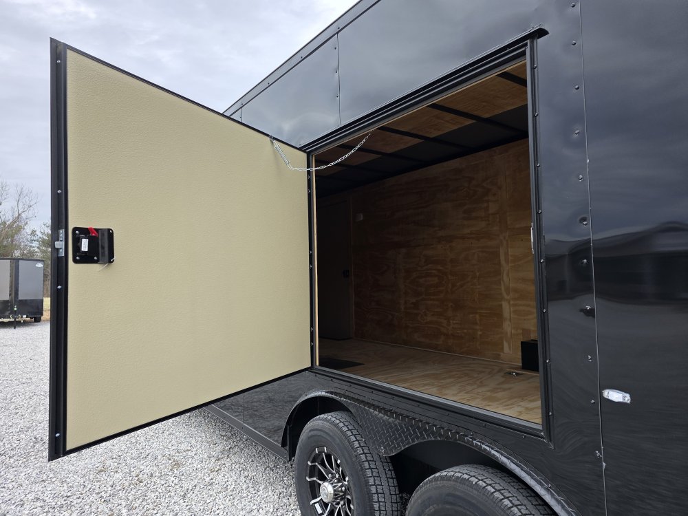 8' 5"x28' Rock Solid Cargo Enclosed Car Hauler