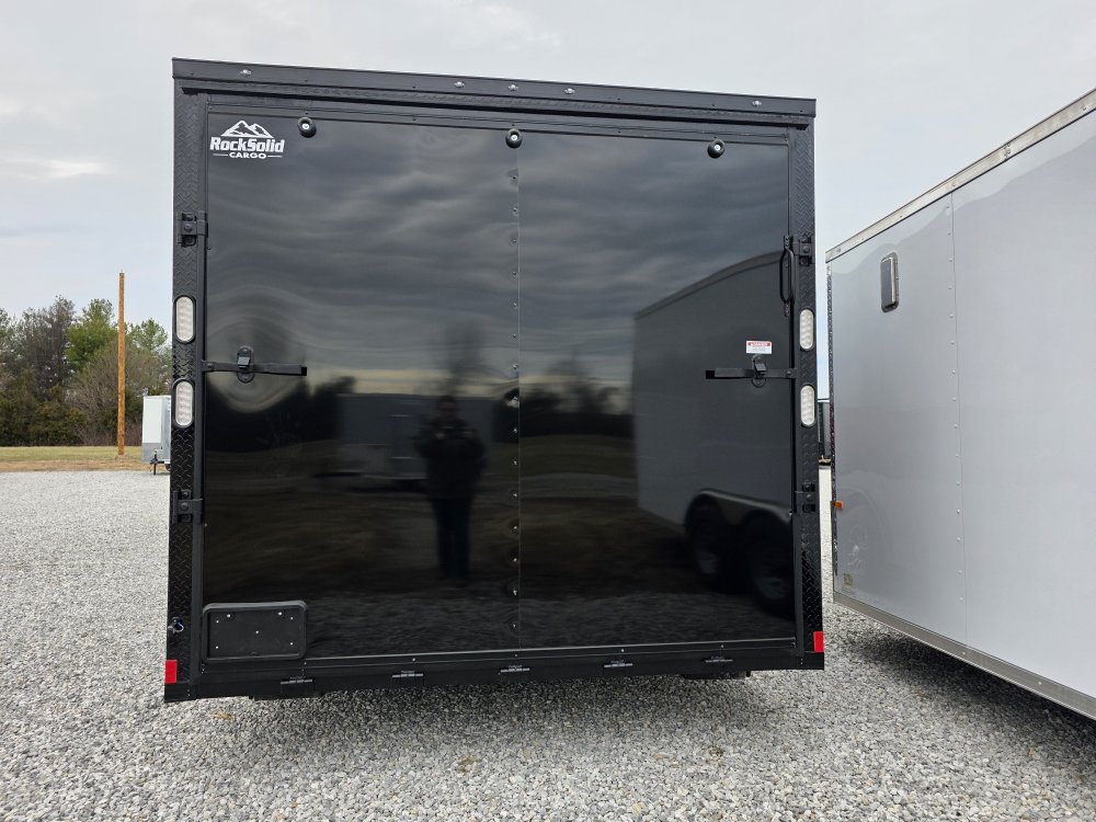 8' 5"x28' Rock Solid Cargo Enclosed Car Hauler