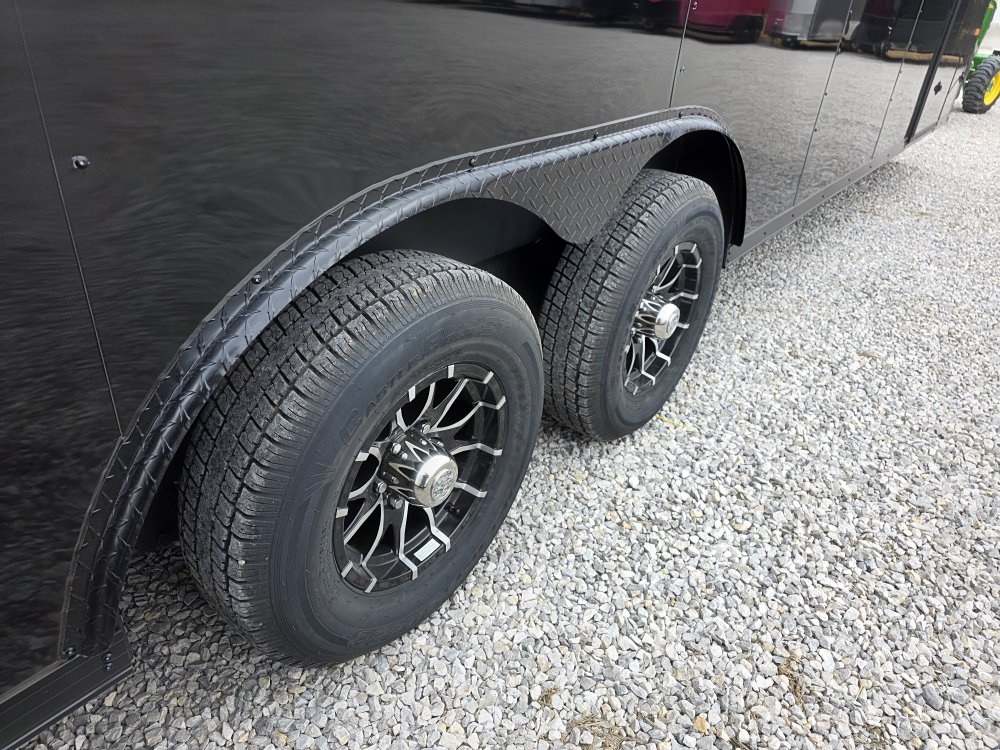 8' 5"x28' Rock Solid Cargo Enclosed Car Hauler