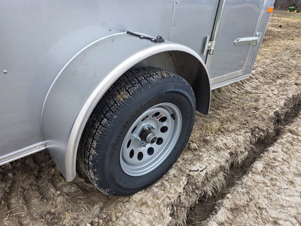 5'x8' Rock Solid Cargo Enclosed Cargo