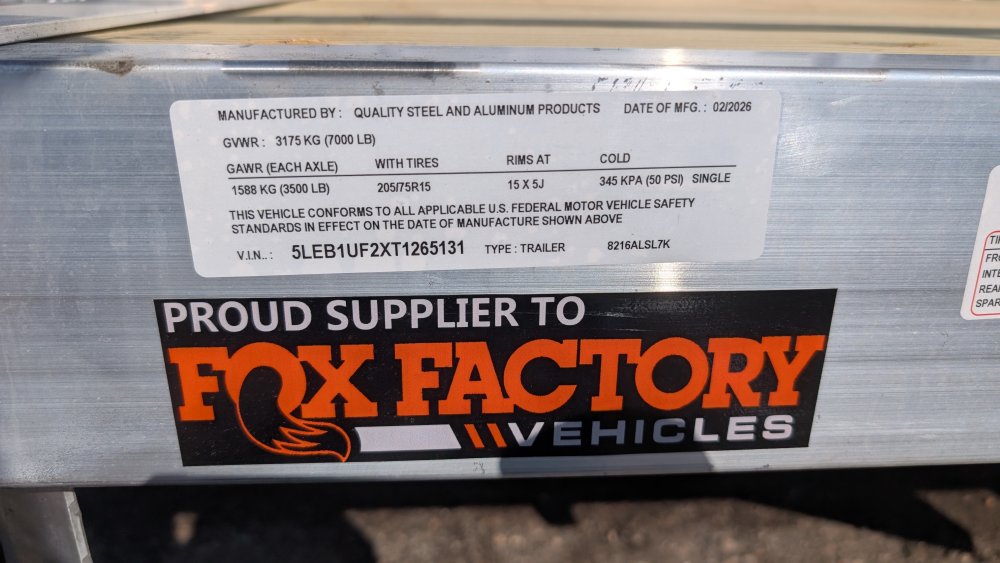 82"x16' Quality Steel & Aluminum Utility