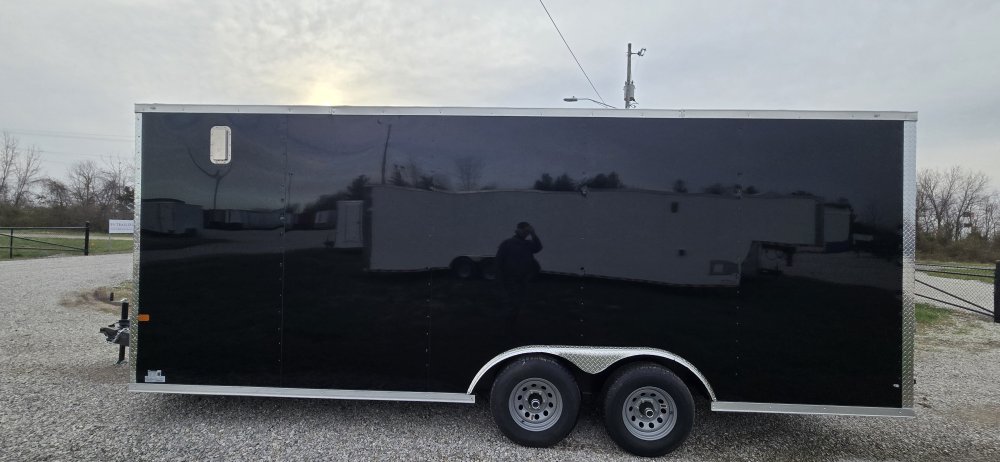 8' 6"x20' Rock Solid Cargo Enclosed Car Hauler