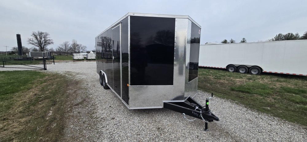 8' 6"x20' Rock Solid Cargo Enclosed Car Hauler