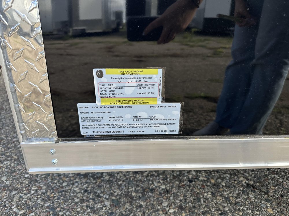 8.5'x28' Rock Solid Cargo Enclosed Cargo