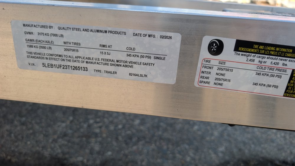 82"x16' Quality Steel & Aluminum Utility