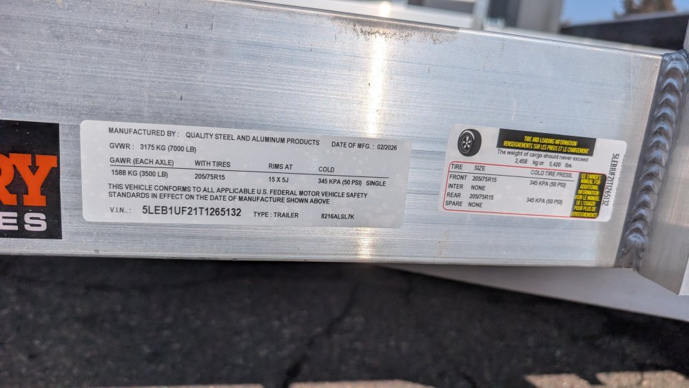 82"x16' Quality Steel & Aluminum Utility