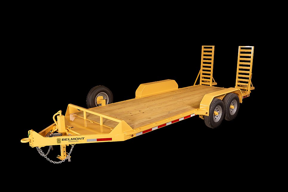 8.45' x 24' 4" Belmont Equipment Trailer