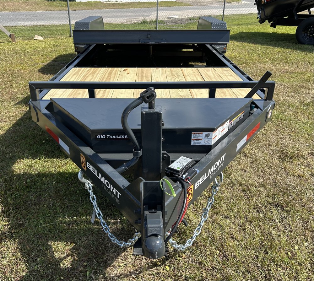 8.5' x 27' 3" Belmont Gravity Tilt Equipment Trailer