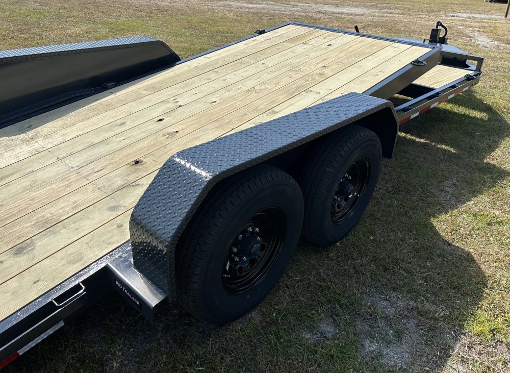 8.5' x 27' 3" Belmont Gravity Tilt Equipment Trailer