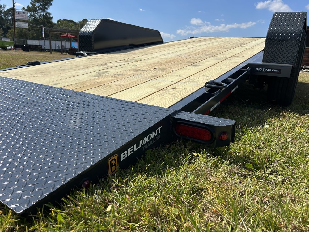 8.5' x 27' 3" Belmont Gravity Tilt Equipment Trailer
