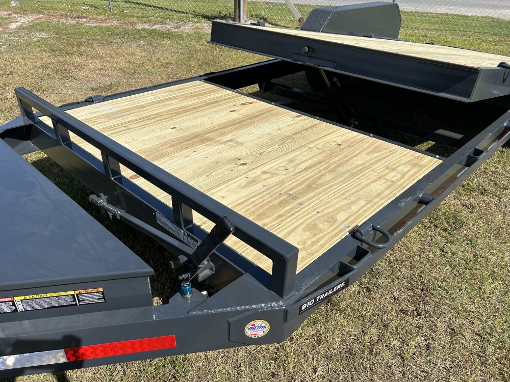 8.5' x 27' 3" Belmont Gravity Tilt Equipment Trailer
