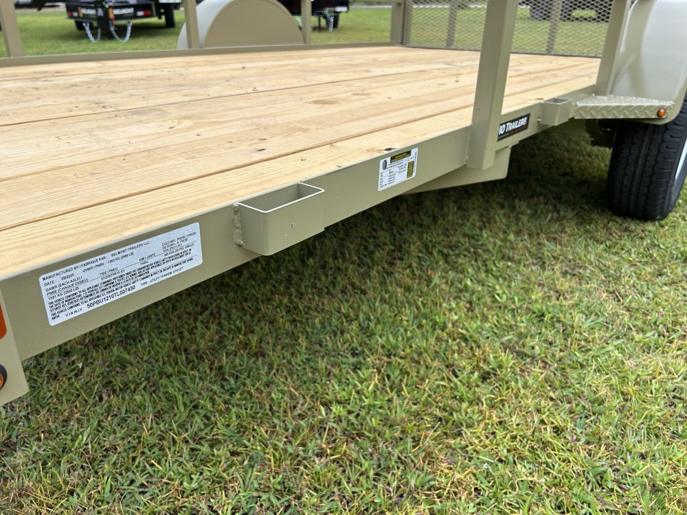 6'x12' Belmont Utility Trailer