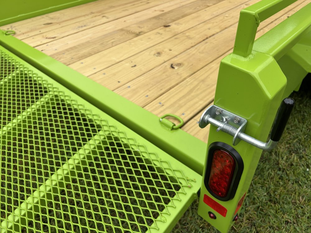 6'x12' Belmont Solid Side Utility Trailer