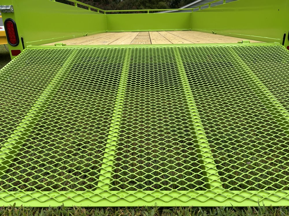 6'x12' Belmont Solid Side Utility Trailer