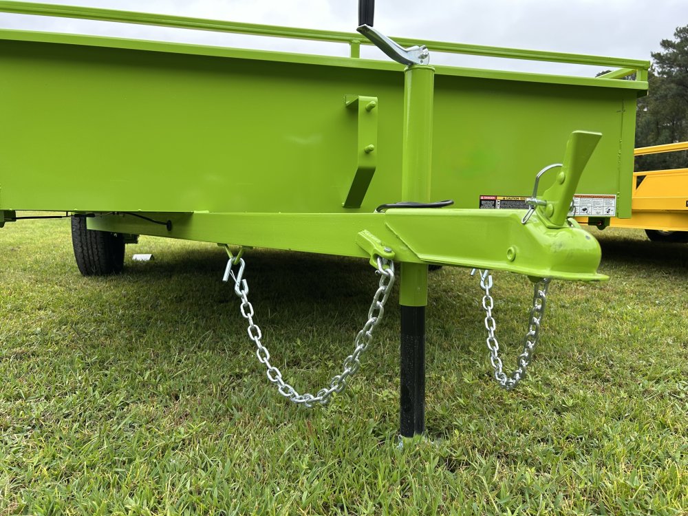 6'x12' Belmont Solid Side Utility Trailer