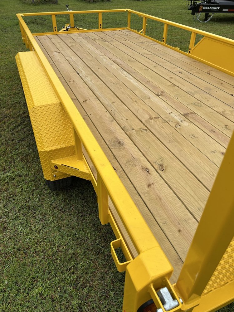 6'X16' Belmont Tube Top Landscape Trailer