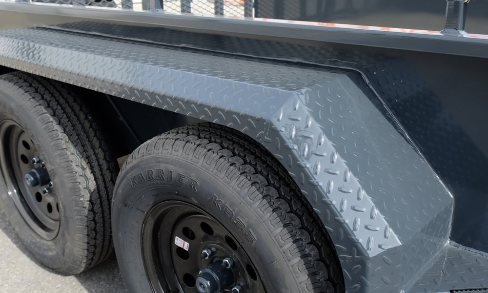 6'X16' Belmont Tube Top Landscape Trailer