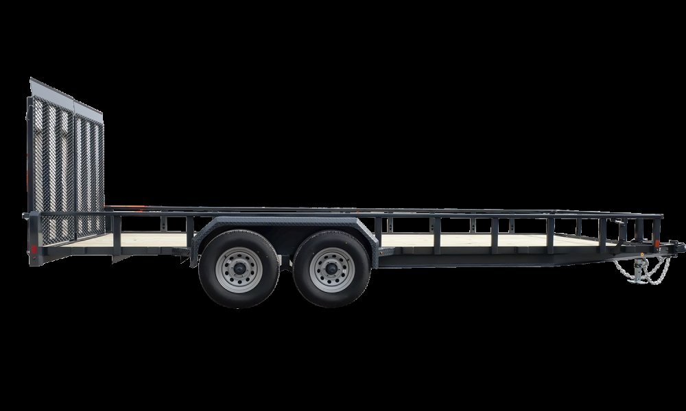 6'X16' Belmont Tube Top Landscape Trailer