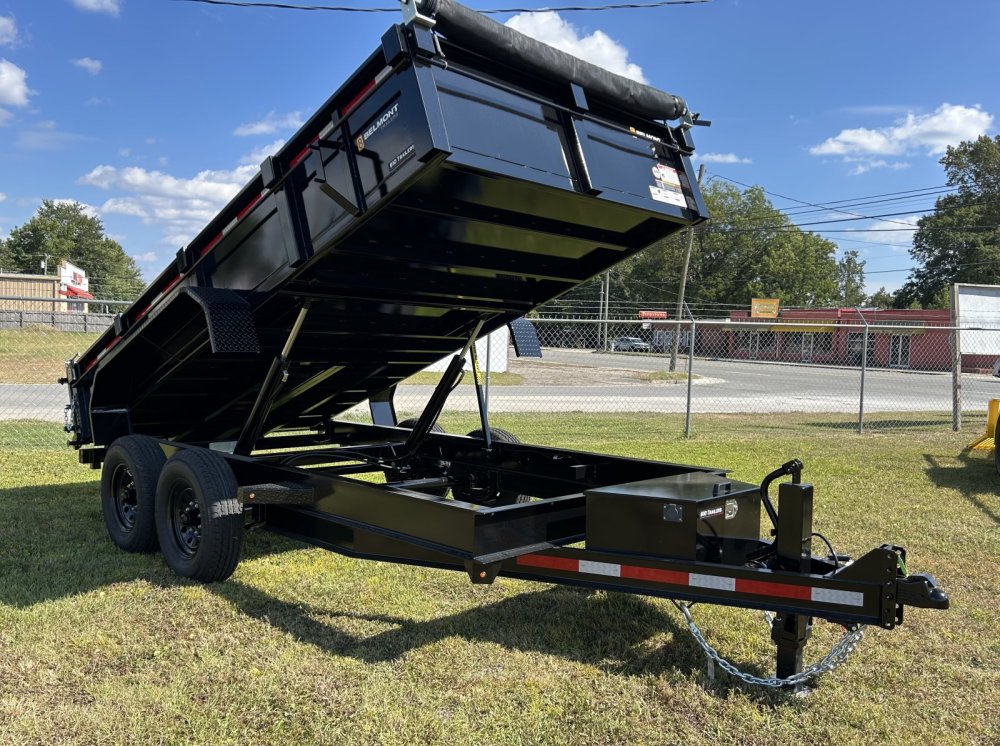 2026 Belmont 81"x14' Dump Trailer -SOLD