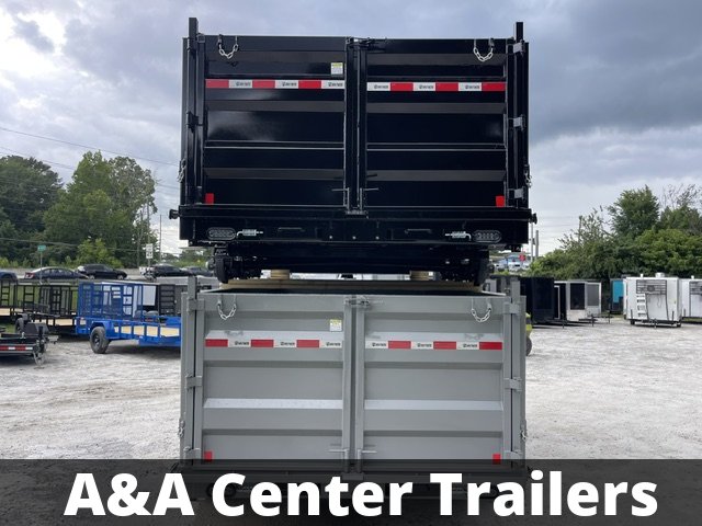 2026 Southern Utility Trailers 7x14 Dump Trailer Telescopic Lift 4 Foot Sides 14,000 GVWR W/Tarp and