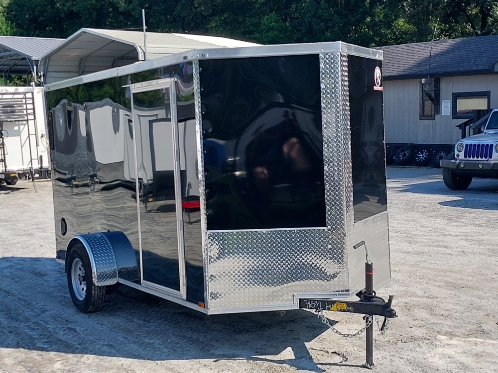 6x12 Enclosed Trailer 6'3" Interior Height W/ Side Door & Ramp 2027 Quality Cargo