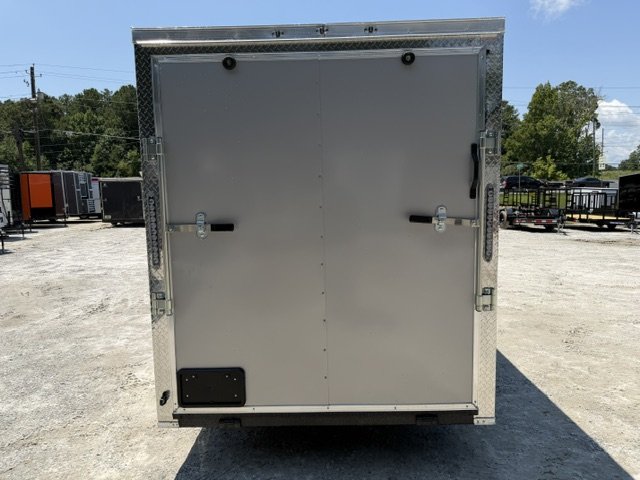 6x12 Enclosed Trailer 6'6" Interior Height W/ Side Door & Ramp 2026 J&C