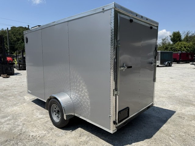 6x12 Enclosed Trailer 6'6" Interior Height W/ Side Door & Ramp 2026 J&C