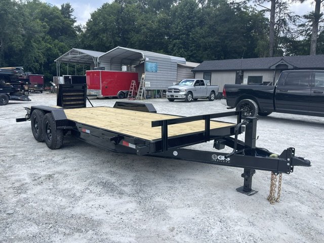 2026 Gps 7x20 Equipment Trailer W/ 2-7000LB Axles, Mack Daddy Ramps