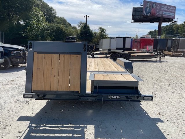 2026 Gps 7x20 Equipment Trailer W/ 2-7000LB Axles, Mack Daddy Ramps