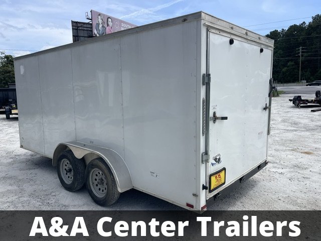 2026 Quality Cargo USED- 7x16 Enclosed Trailer 6'3" Interior Height W/ Side Door & Ramp