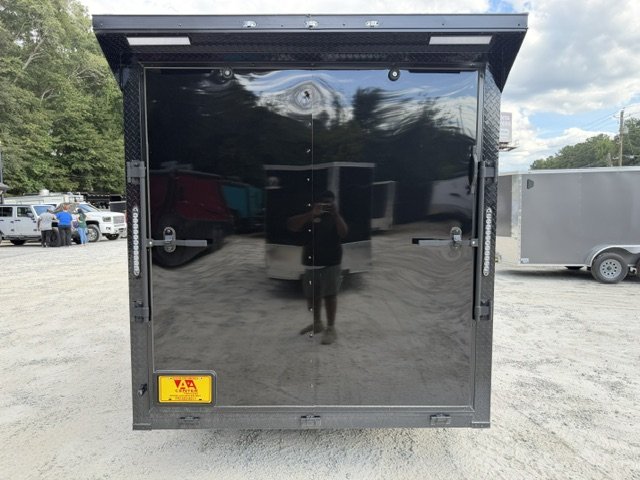 7x14 Enclosed Trailer 6'6" Interior Height W/ Side Door & Ramp 2026 J&C