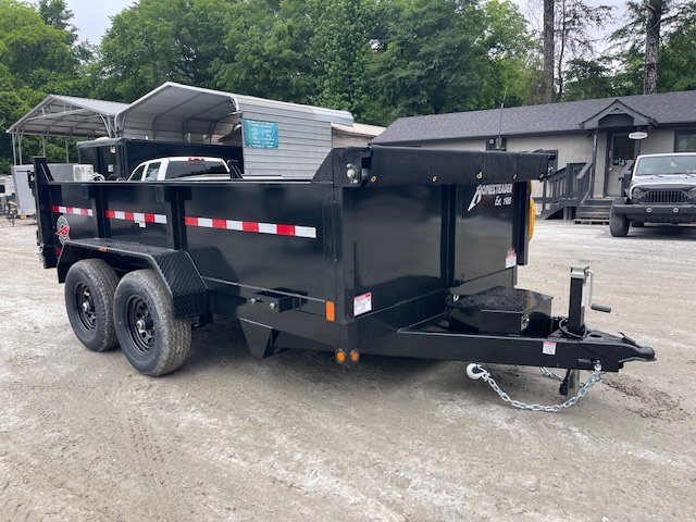 2026 Homesteader Trailers 7x12 Dump Trailer W/ 2-5200 LB Axles Tarp & Ramps