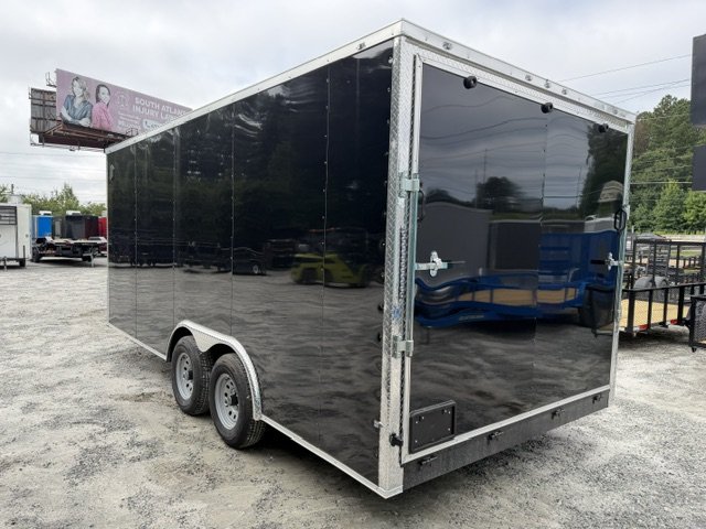 8.5x18 Enclosed Trailer 7' Interior Height W/2-5200LB Axles, Side Door & Ramp 2026 J&C