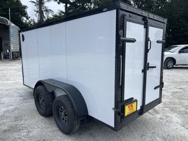 5x12 Enclosed Trailer 5' Interior Height W/ Side Door & Ramp 2026 J&C