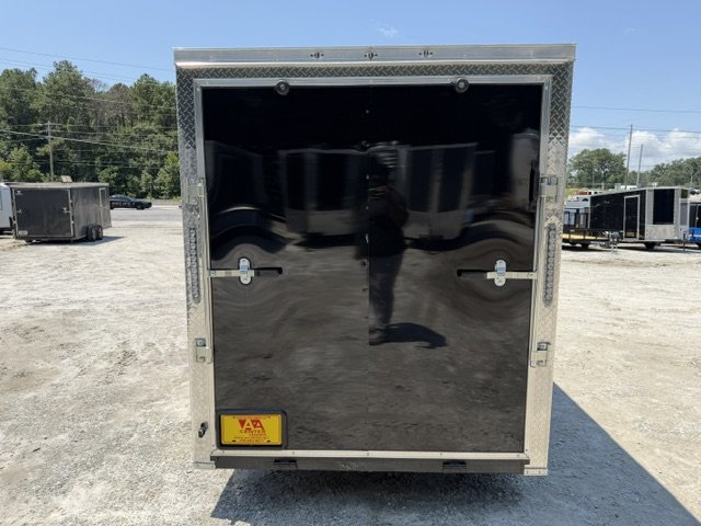 6x12 Enclosed Trailer 6'6" Interior Height W/ Side Door & Ramp 2026 J&C