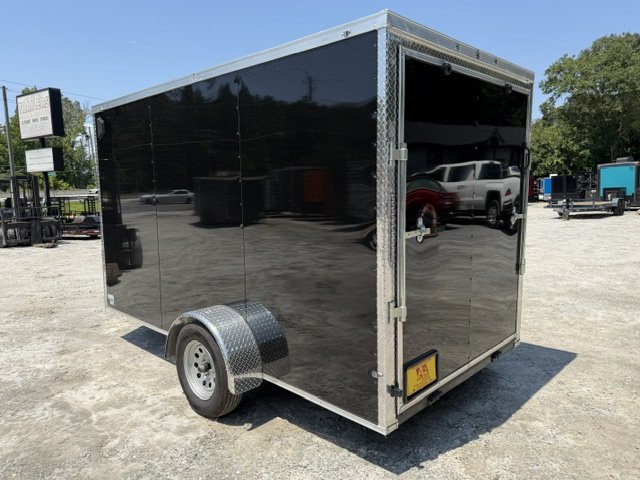 6x12 Enclosed Trailer 6'6" Interior Height W/ Side Door & Ramp 2026 J&C