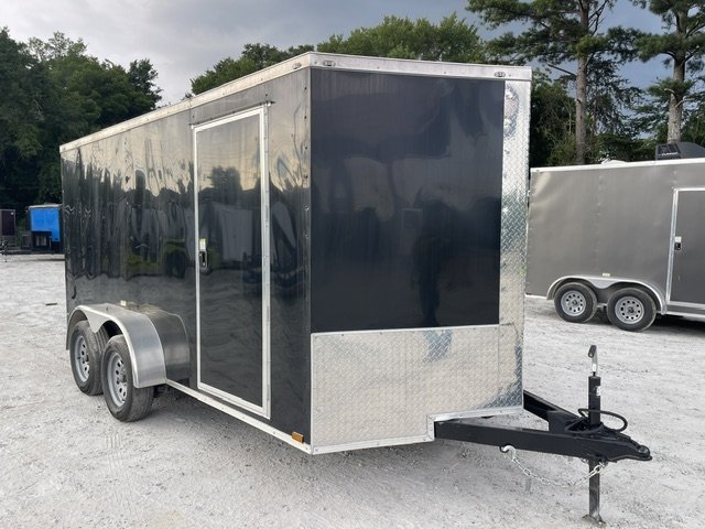 2026 Quality Cargo USED- 7x14 Enclosed Trailer 6'3" Interior Height W/ Side Door & Ramp