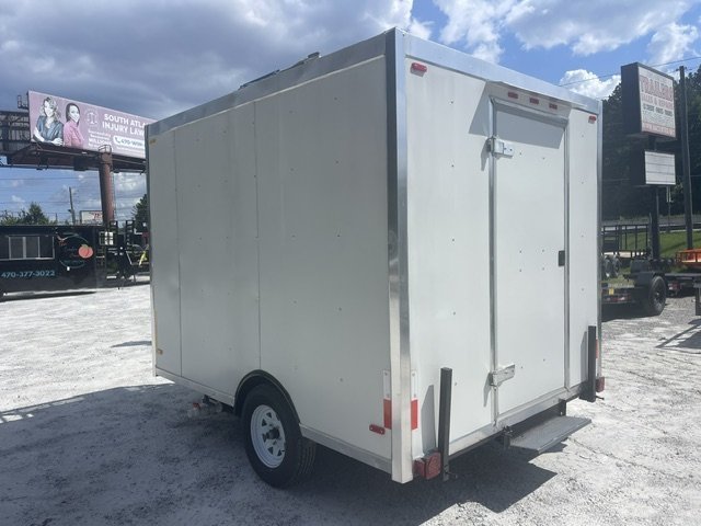 USED 8X10 Food Trailer W/ Minisplit A/C, Triple Sink, Concession Window 2025 FUDT