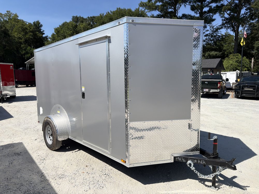 6x12 Enclosed Trailer 6'3" Interior Height W/ Side Door & Ramp 2027 Quality Cargo