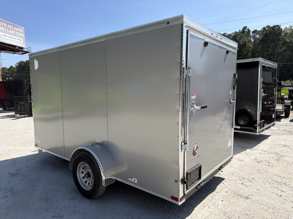 6x12 Enclosed Trailer 6'3" Interior Height W/ Side Door & Ramp 2027 Quality Cargo